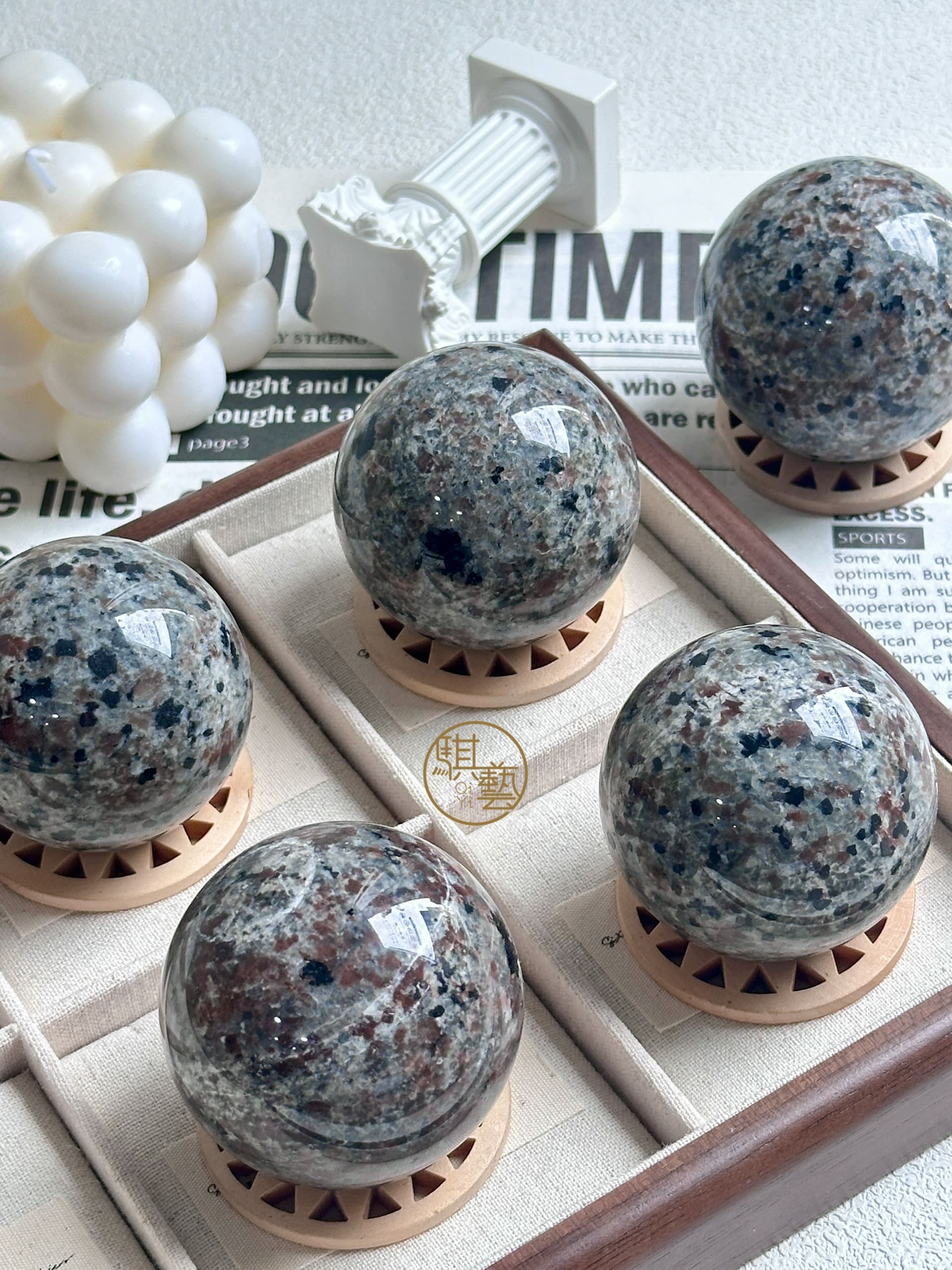 火焰石球｜點燃行動力與創造力的烈焰能量