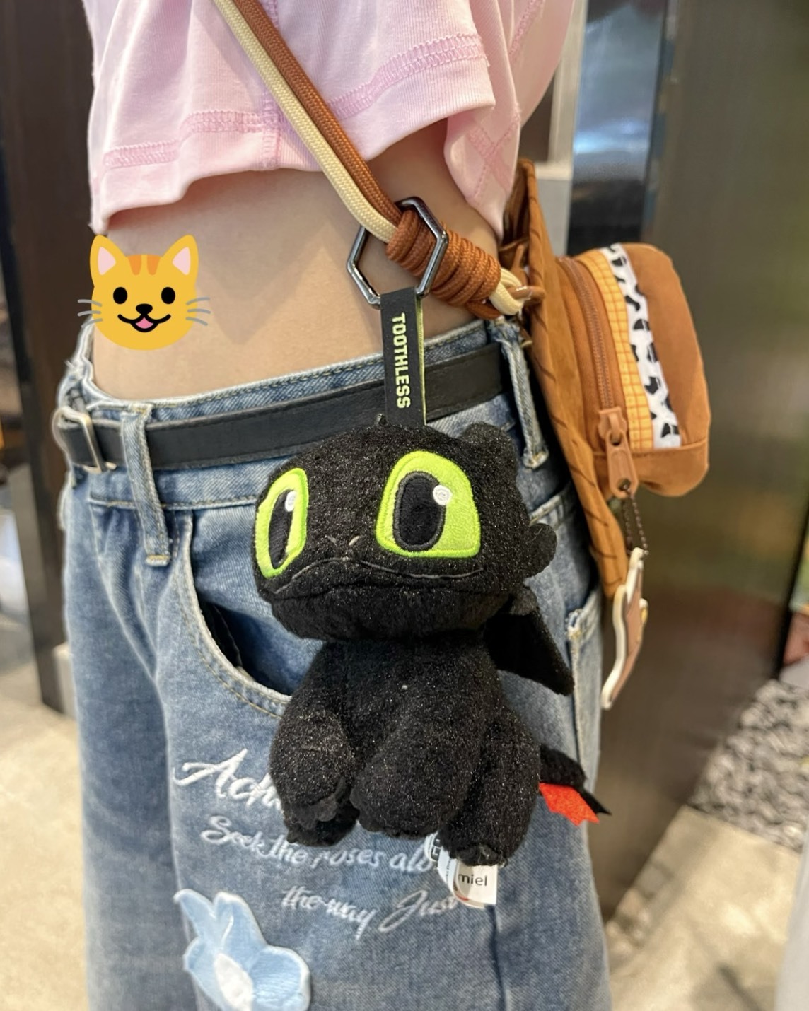 <正版授權>馴龍高手 夜煞 無牙仔 掛件 公仔 環球影城限定