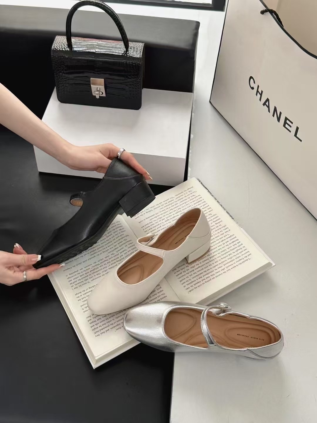 厚軟底系列-瑪莉珍粗跟鞋(35-41)