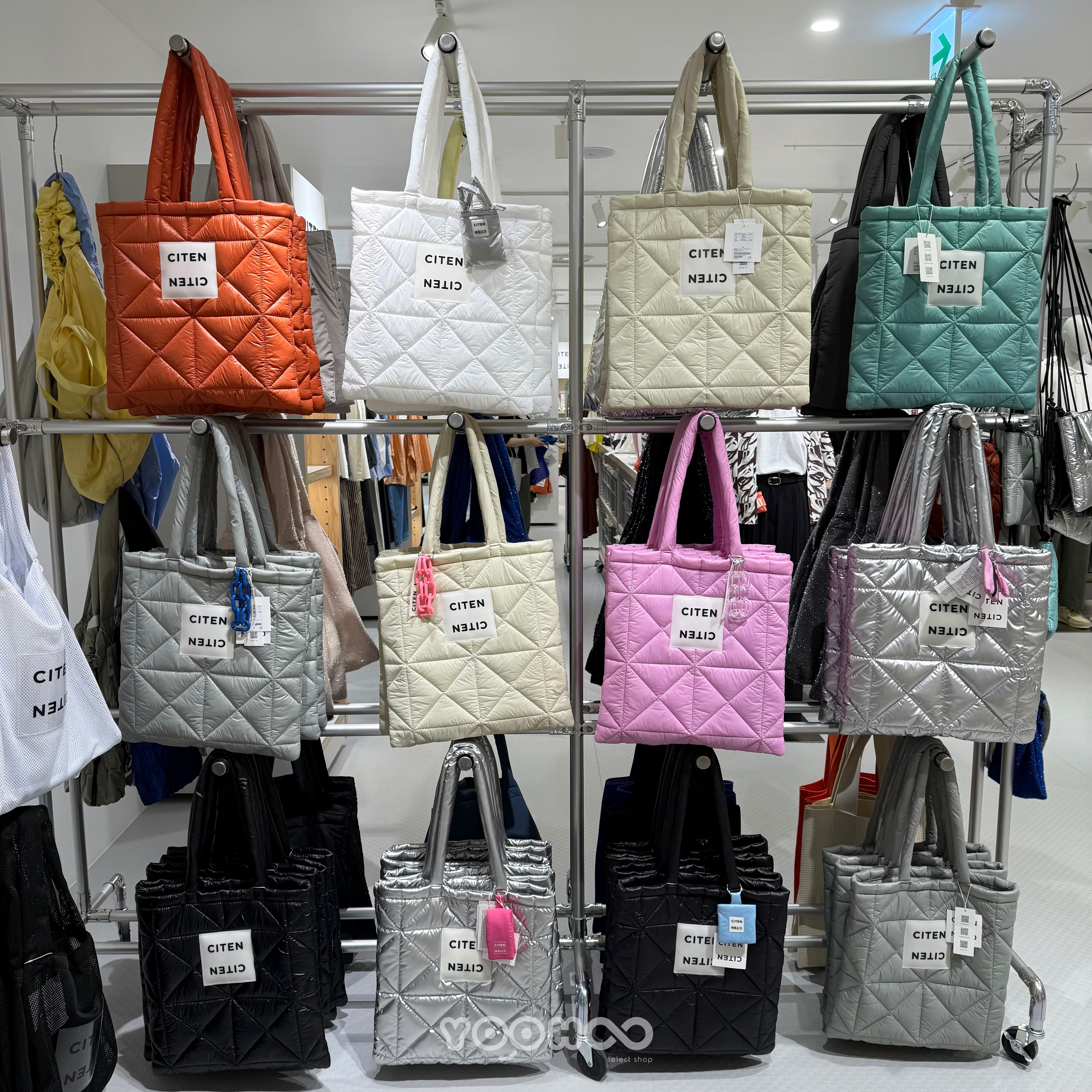 預購┃日本 CITEN 絎縫 托特包 肩背包