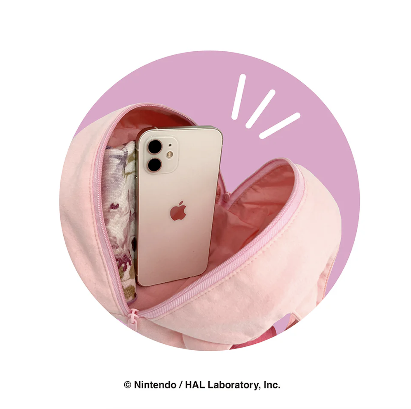 星之卡比造型小提包