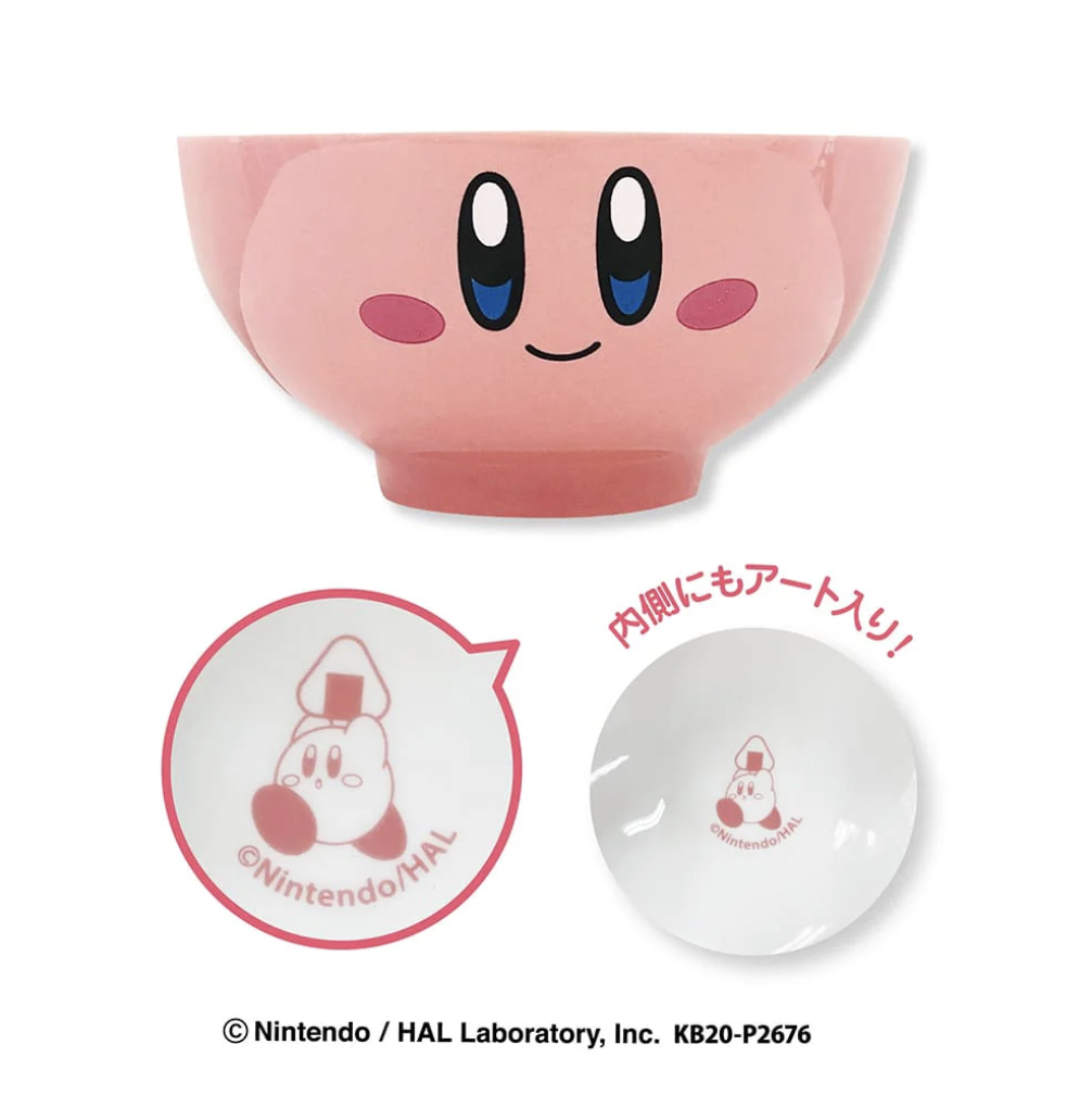 星之卡比大臉造型飯碗