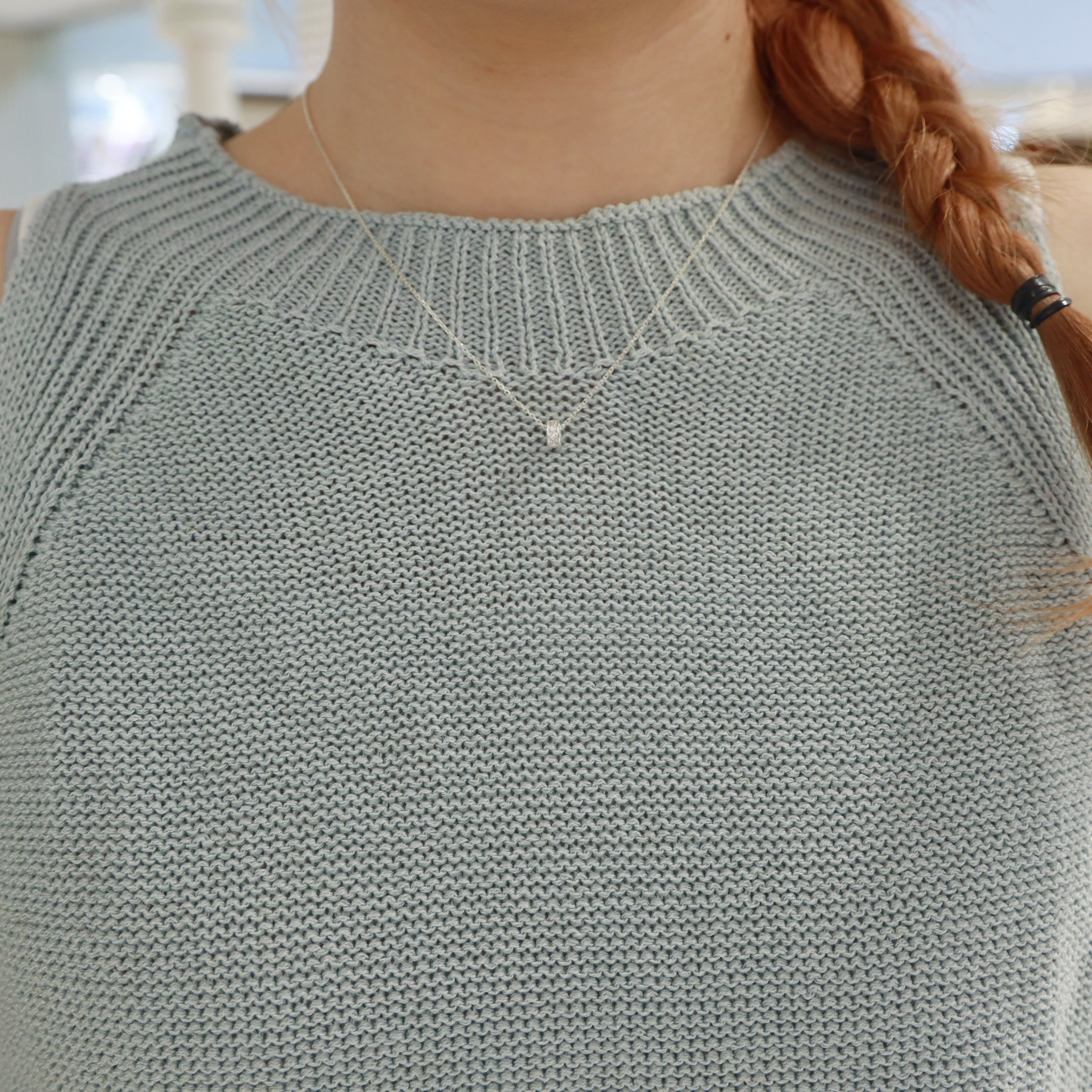 ||ACC35|| 韓國🇰🇷925純銀 圓圈閃閃頸鏈