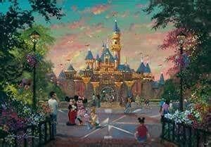 米奇和米妮-樂園油畫板 (透明樹脂) (絕版)