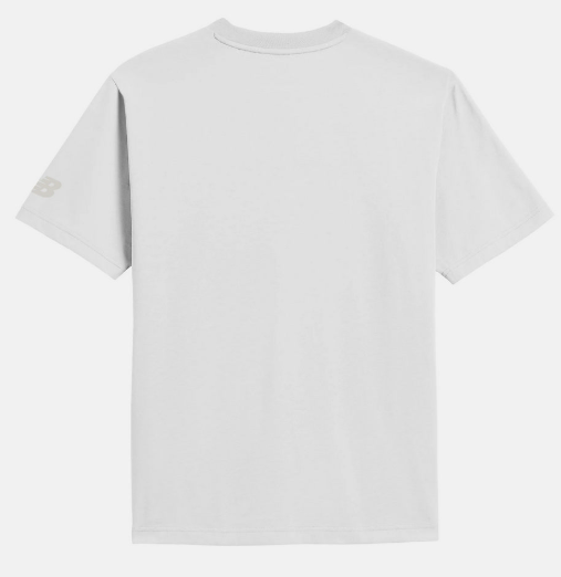 New Balance NB BOY Unisex Graphic Short-Sleeve T-Shirt – White | Big Wave Illustration Tee for Casual & Streetwear Looks (JUN25)