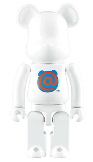 超合金 BEARBRICK WHITE & BLACK (2009) 200% SET OF 2