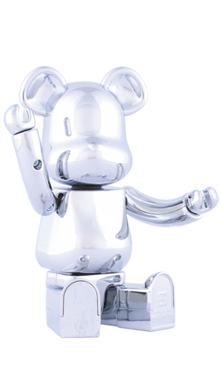 超合金 BEARBRICK CHROME Ver. 200%