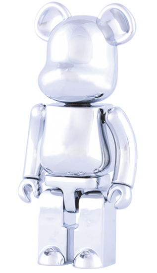 超合金 BEARBRICK CHROME Ver. 200%