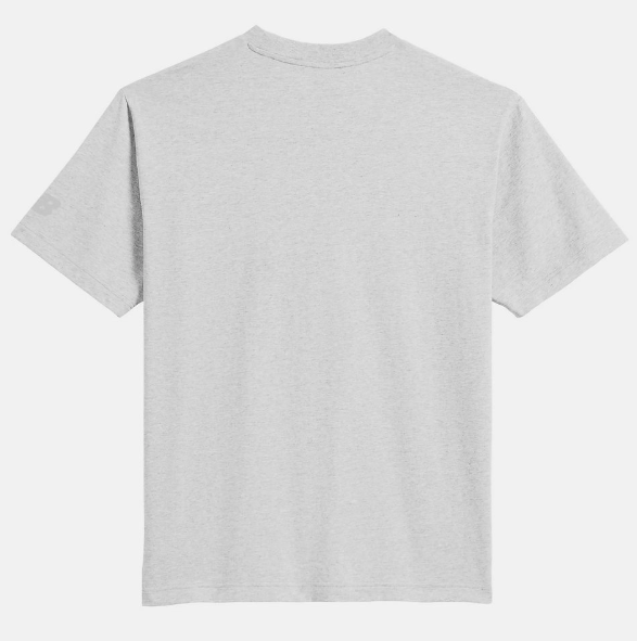 New Balance NB BOY Unisex Graphic Short-Sleeve T-Shirt – Grey | Skyline Illustration Tee for Urban Streetwear Style (JUN25)