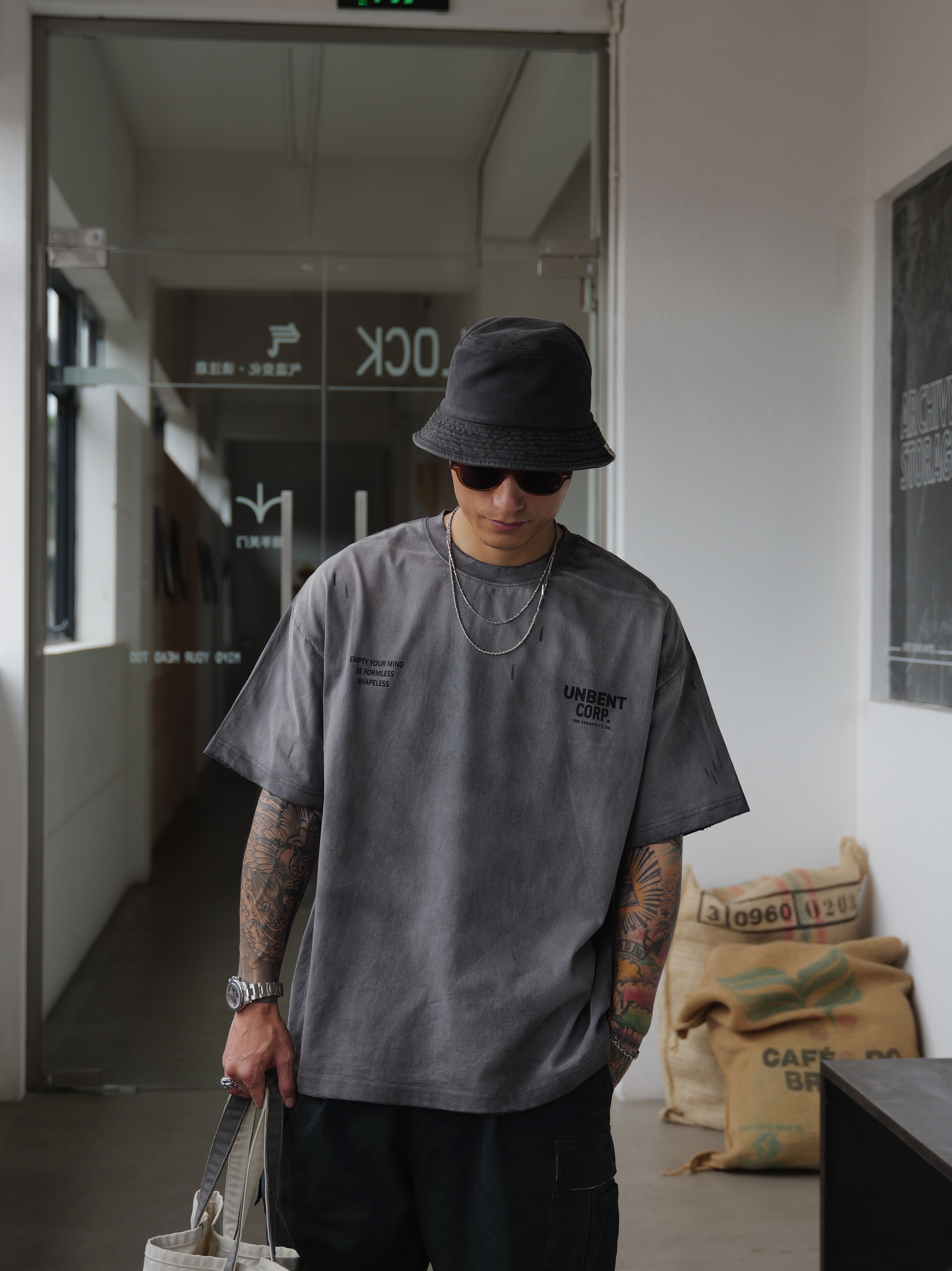 Unbent 25s/s 魚旗T