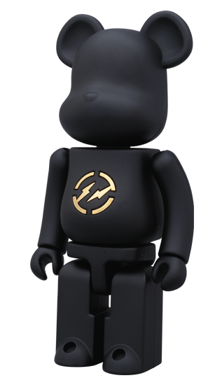超合金 BEARBRICK FRAGMENTDESIGN BLACK Ver. 200%