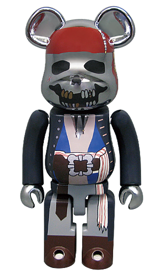 超合金 BEARBRICK PIRATES OF THE CARIBBEAN 200%