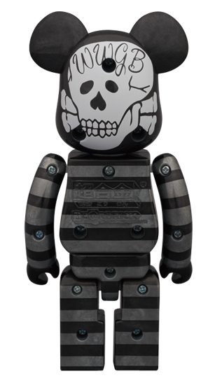 超合金 BEARBRICK WONDER WORKER (SASQUATCHfabrix.) 200%