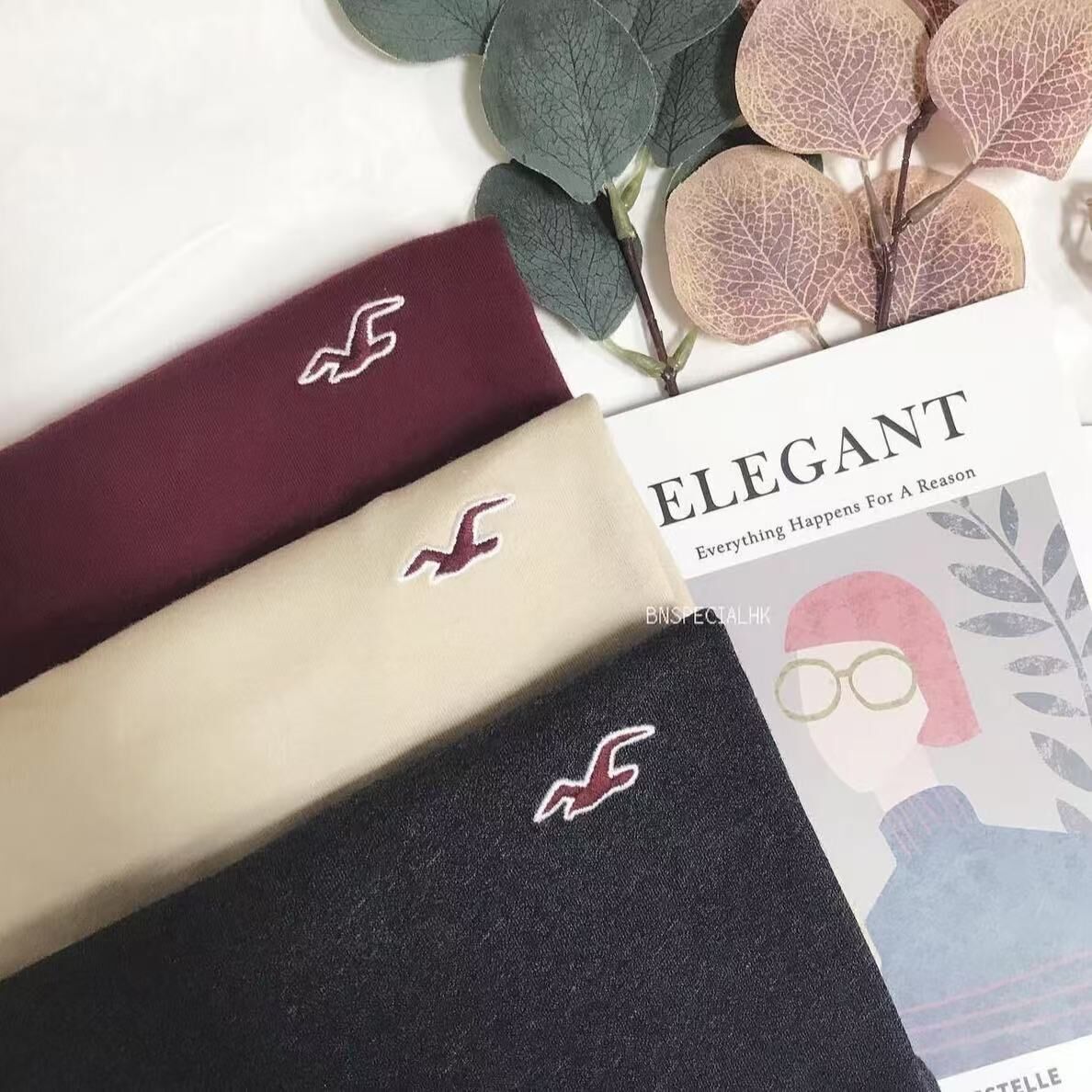 絕版色 HOLLISTER 3PACK SMALL LOGO TEE