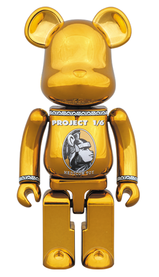 超合金 BEARBRICK CENTURION (GOLD) 200%