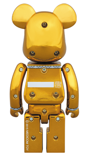 超合金 BEARBRICK CENTURION (GOLD) 200%