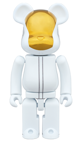 超合金 BEARBRICK DAFT PUNK "WHITE SUITS Ver." & "RANDOM ACCESS MEMORIES Ver." 200% SET OF 2 (4 pcs)