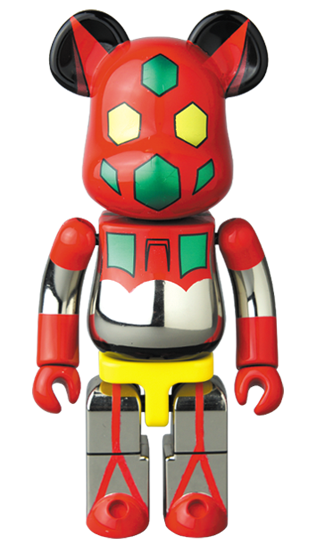 超合金 BEARBRICK 三一萬能俠 ゲッター1 200%