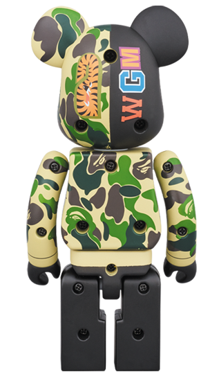 超合金 BEARBRICK BAPE ABC CAMO SHARK 200%