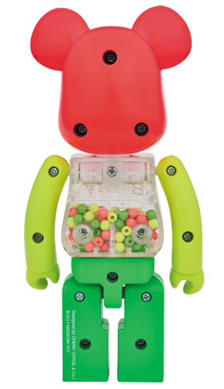 超合金 BEARBRICK MY FIRST BABY NEON Ver. 200%