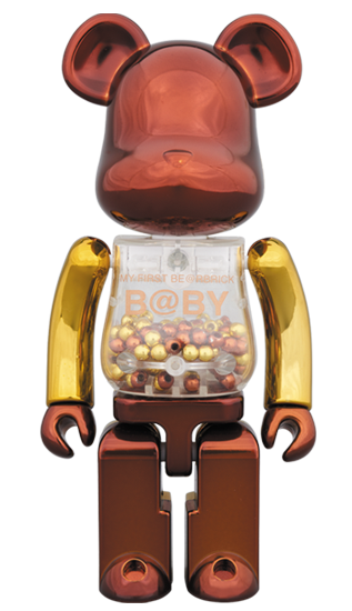 超合金BEARBRICK MY FIRST BABY TURQUOISE & STEAMPUNK 200%