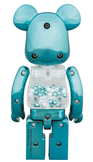 超合金BEARBRICK MY FIRST BABY TURQUOISE & STEAMPUNK 200%