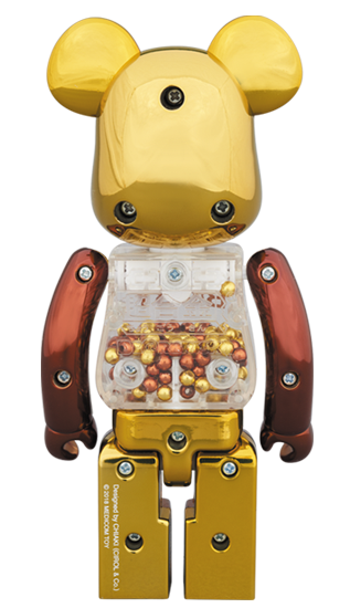 超合金BEARBRICK MY FIRST BABY TURQUOISE & STEAMPUNK 200%
