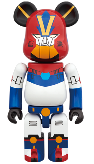 超合金 BEARBRICK 超力電磁俠V コン・バトラーV 200%