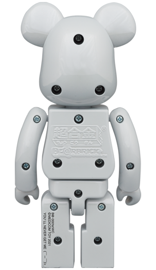 超合金 BEARBRICK 1st MODEL WHITE CHROME Ver. (20th ANNIVERSARY MODEL) (2021) 200%