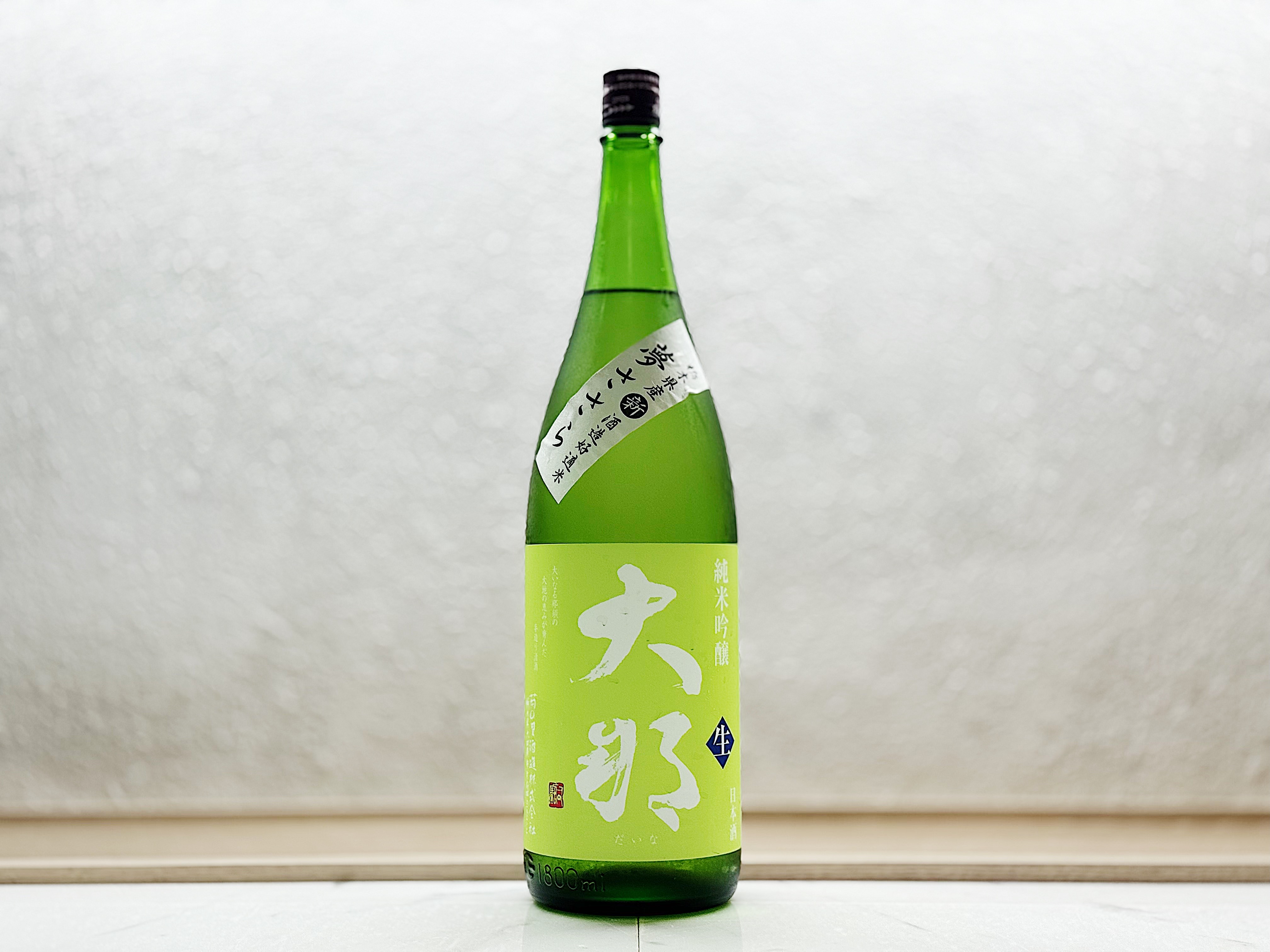 大那 純米吟釀 夢ささら 生酒 1800ml