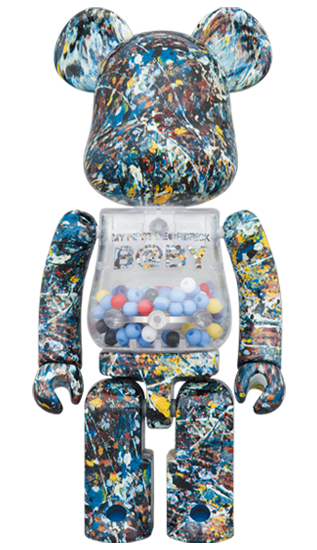 超合金 BEARBRICK MY FIRST BABY JACKSON POLLOCK STUDIO Ver. 200%