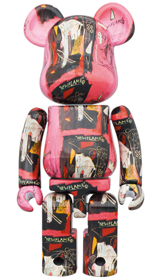 超合金 BEARBRICK ANDY WARHOL x JEAN-MICHEL BASQUIAT 200%
