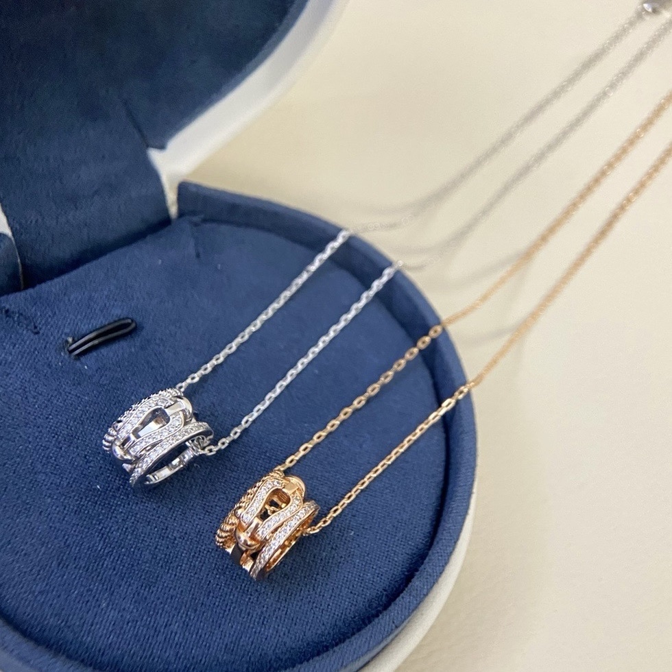 18k Force10”Rise寶藏三合一馬蹄扣高奢定製項鍊