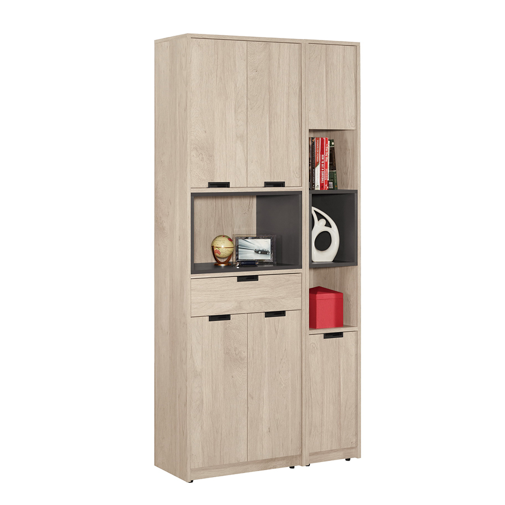 芬丹3.1尺高鞋櫃/玄關收納櫃/隔間置物櫃/展示櫃