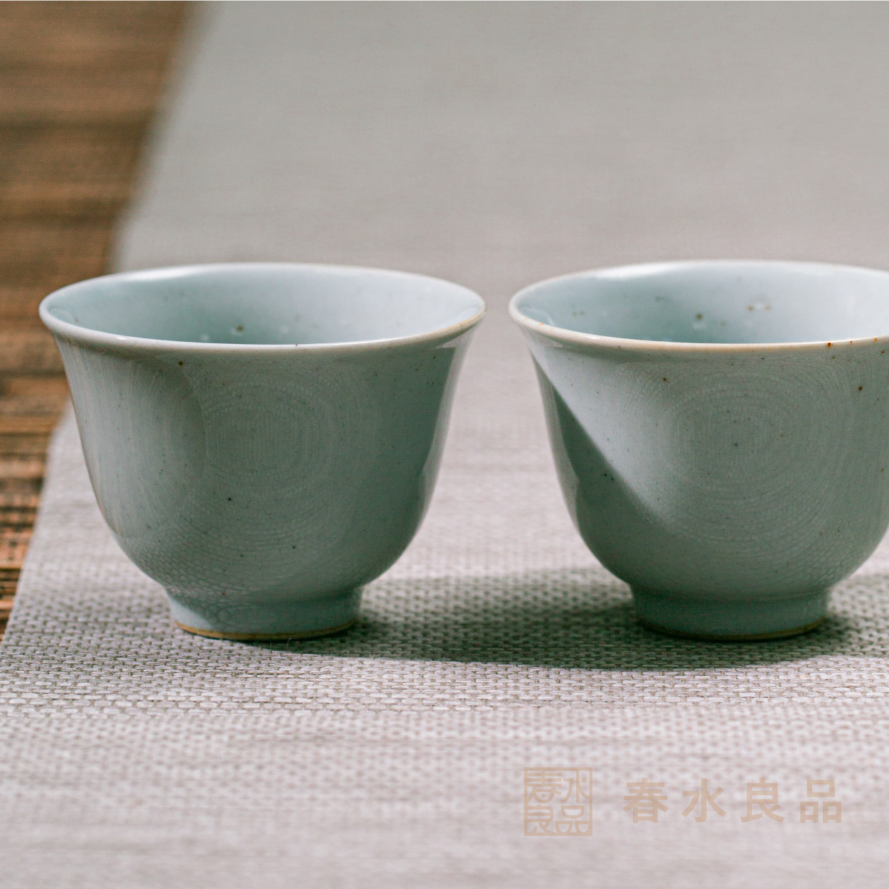 【匠心茶具】古韻灰釉甘玉蘭杯(2入)｜秋山堂出品
