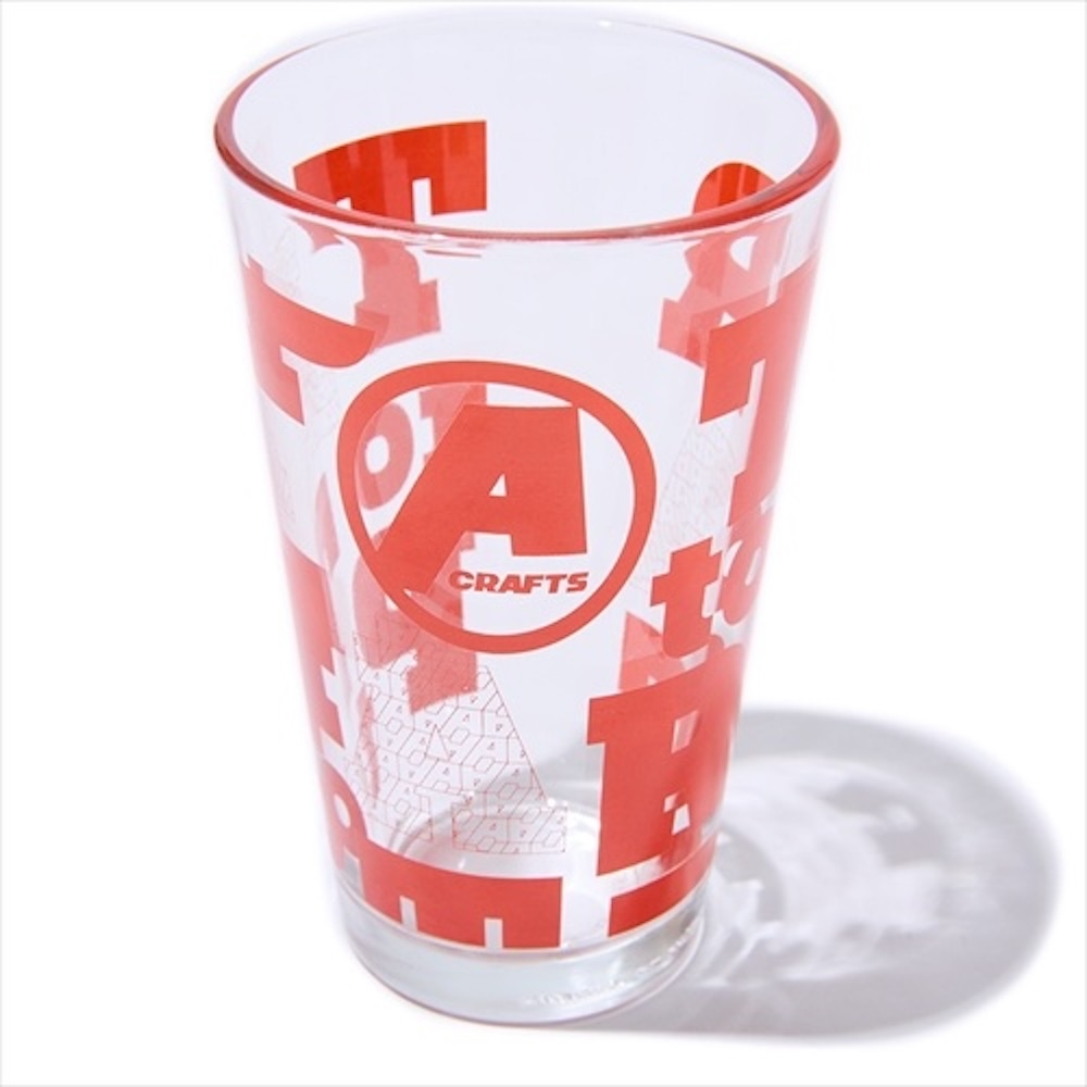 首批限量預購Asimocrafts x TARP to TARP 聯名品脫玻璃杯-紅