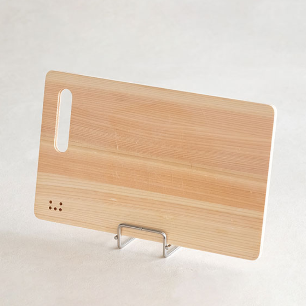 《家事問屋》日本製304不鏽鋼桌上型鍋蓋架(砧板架)