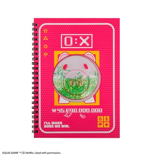 魷魚遊戲筆記本 - 金豬錢罌