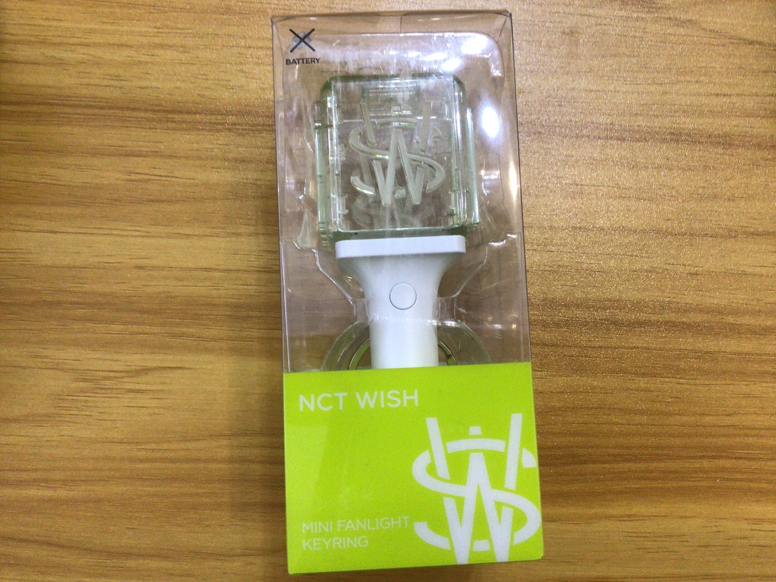 NCT WISH MINI LIGHT STICK KEYRING