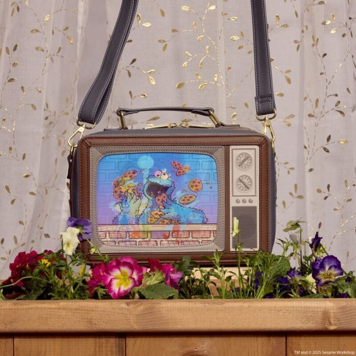 LOUNGEFLY-芝麻街-造型側背包 SESTB0003