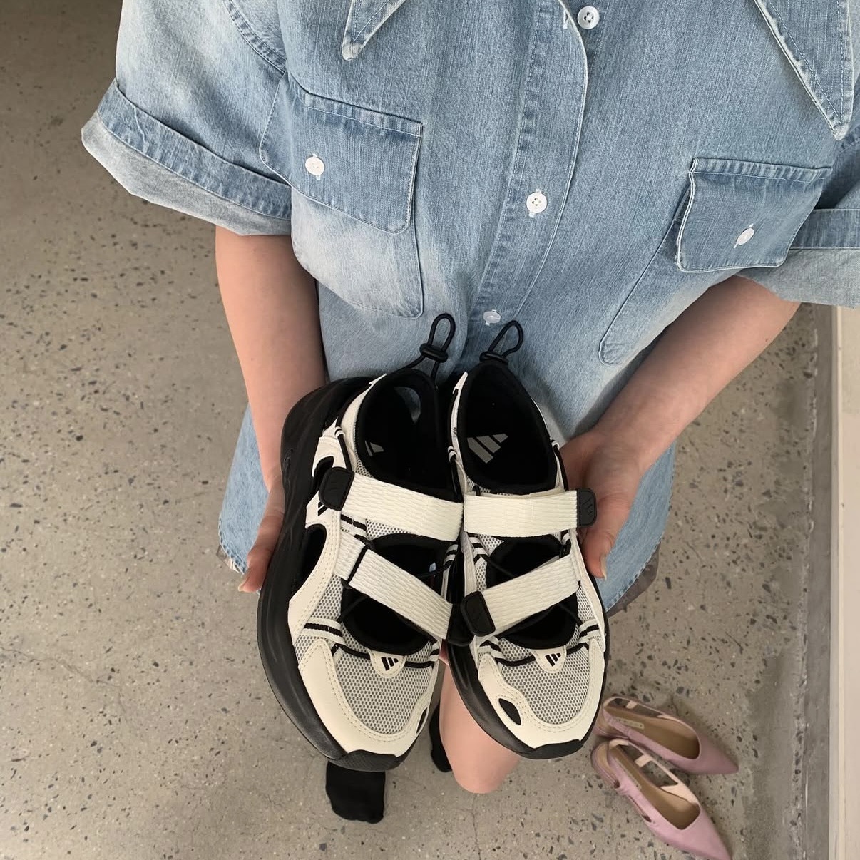 ⟪狠狠拿捏戶外人的DNA⟫Adidas sandal 溯溪涼鞋