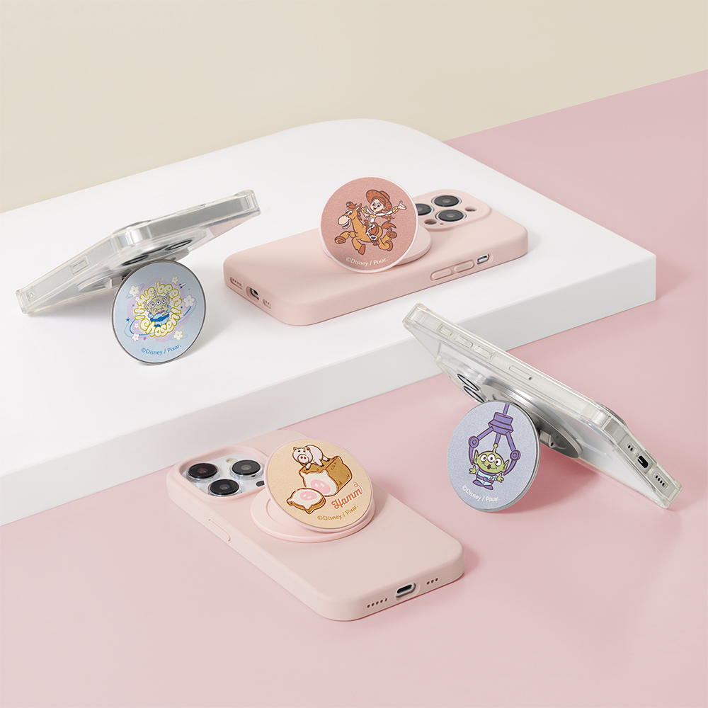 玩具總動員-磁吸金屬手機支架【正版授權】