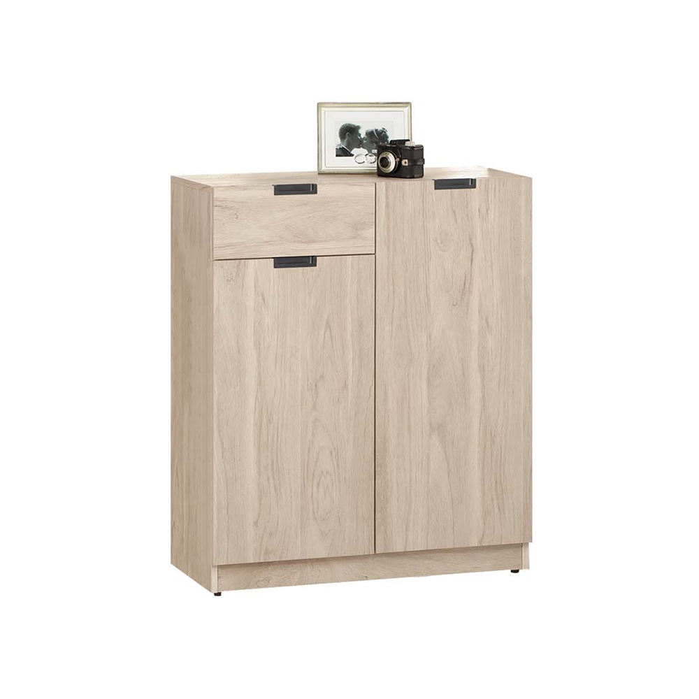 奧拉2.7尺二門單抽鞋櫃