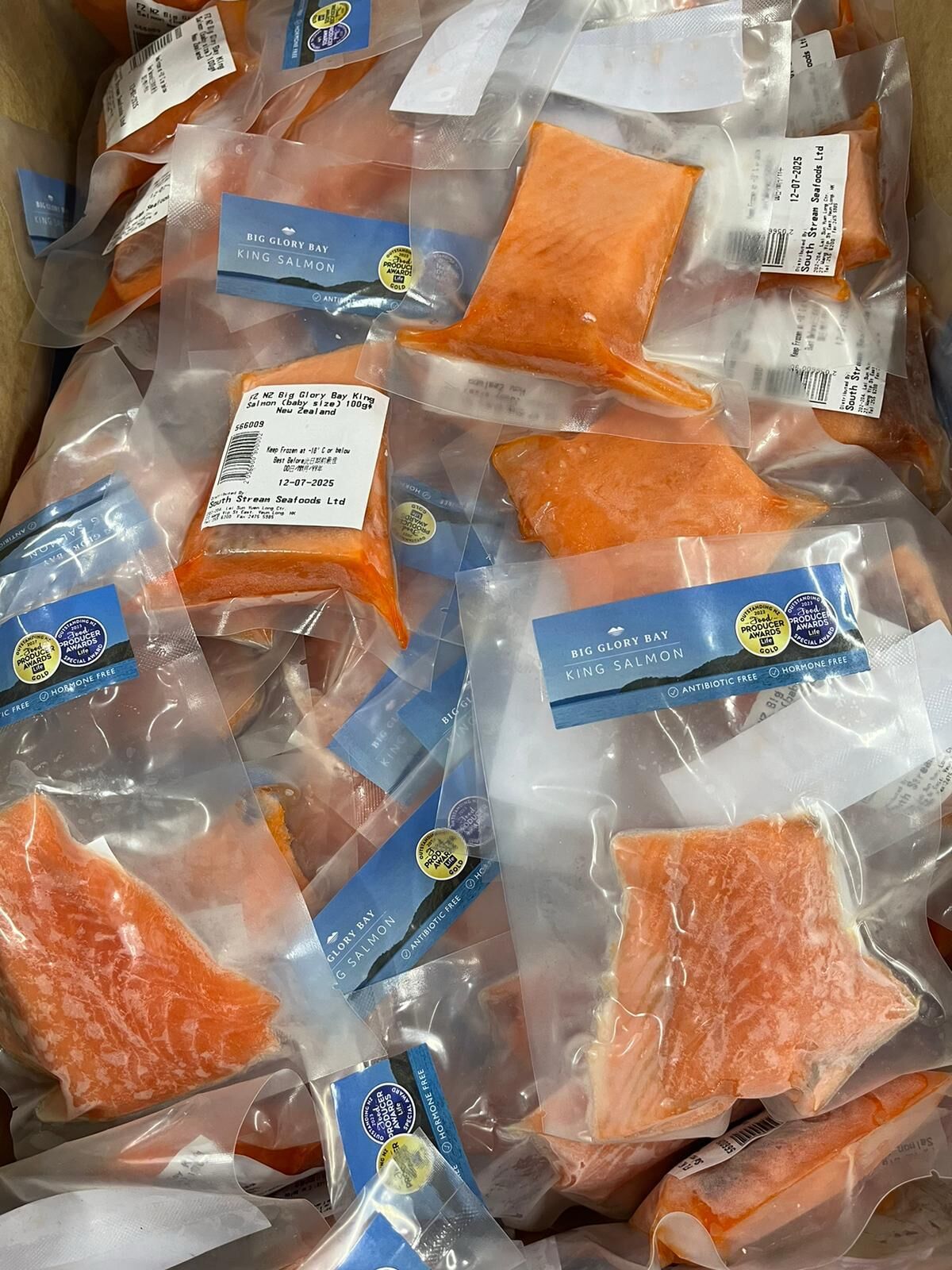 BIG GLORY BAY 紐西蘭帝王三文魚 100g(急凍 -18°C)