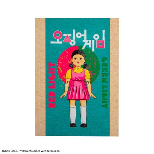 魷魚遊戲守衛原子筆 & 英熙筆記本