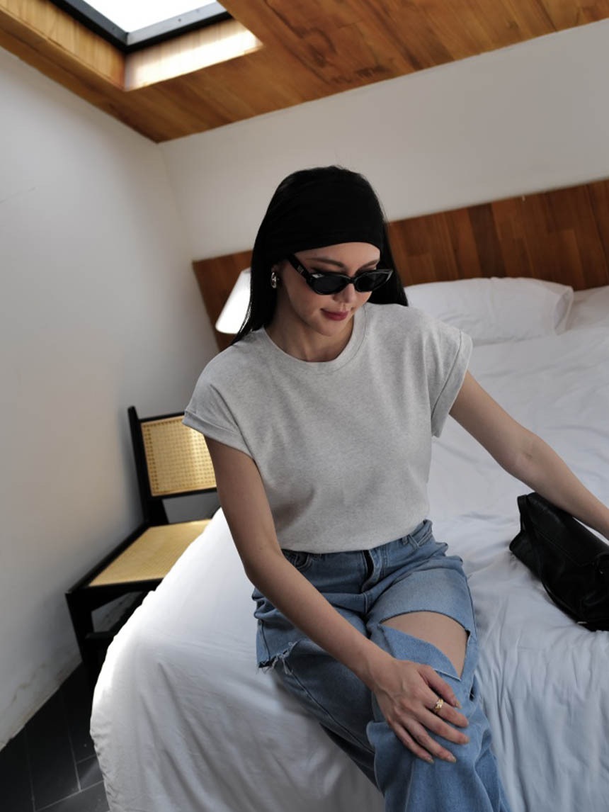 翻袖反摺休閒上衣*7色