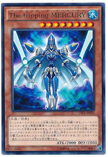 CPF1-JP006  Ｔｈｅ　ｔｒｉｐｐｉｎｇ　ＭＥＲＣＵＲＹ (水星 輕盈的莫邱利)