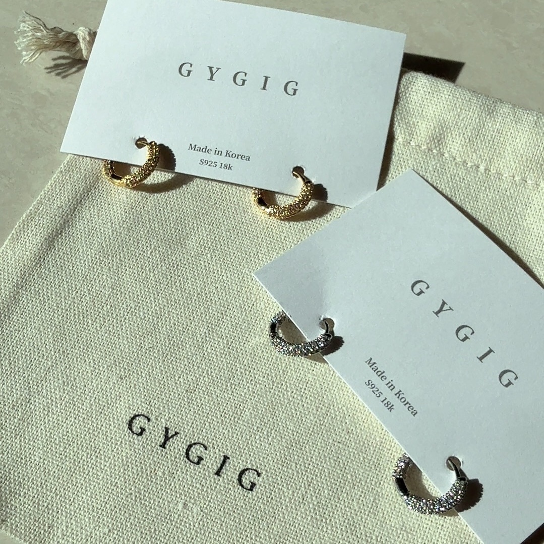 巨bling bling”2.0水碎鑽耳釦釘