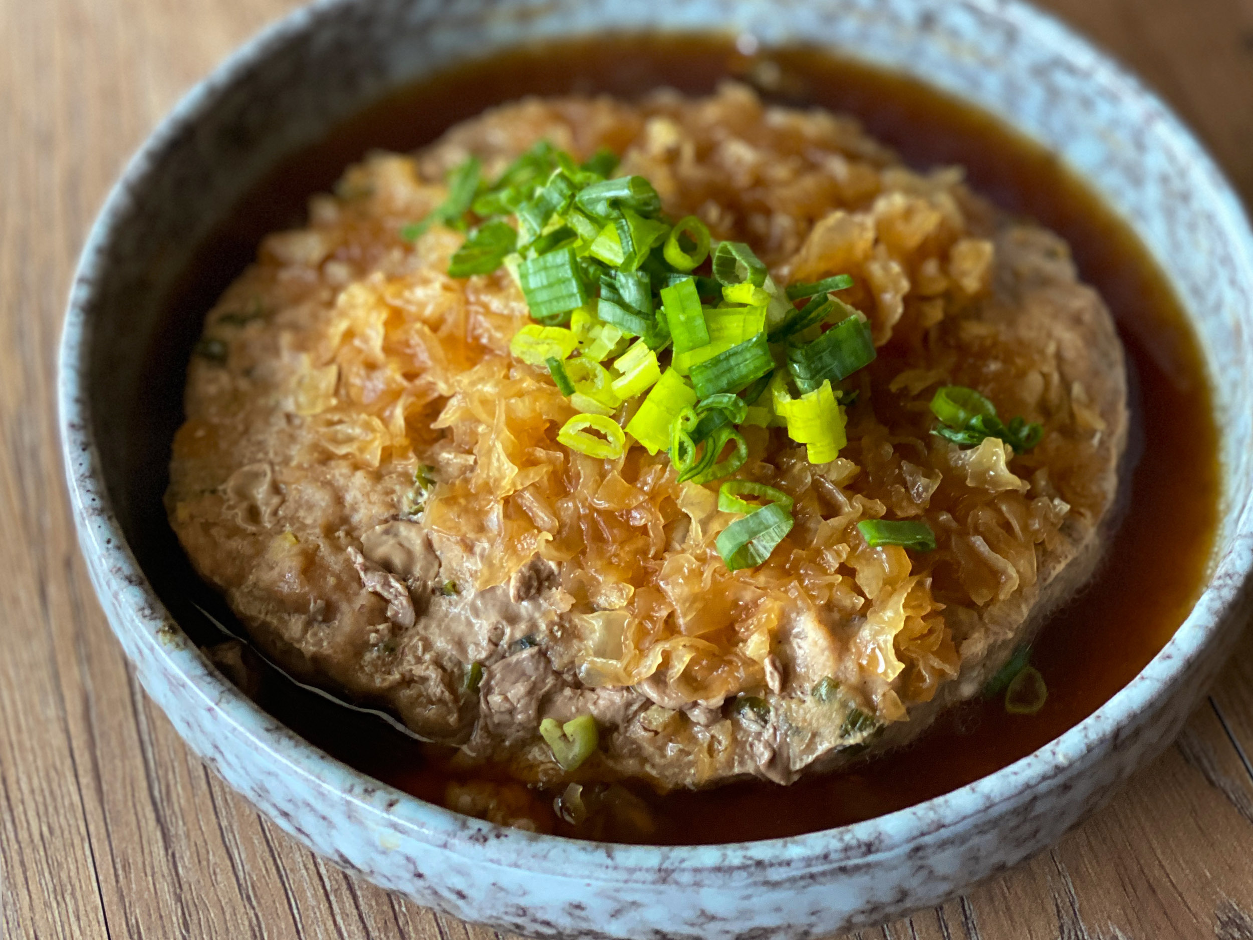 剝皮辣椒白木耳蒸肉餅｜鮮香微辣的家常下飯菜  豬絞肉結合白木耳的絕配口感