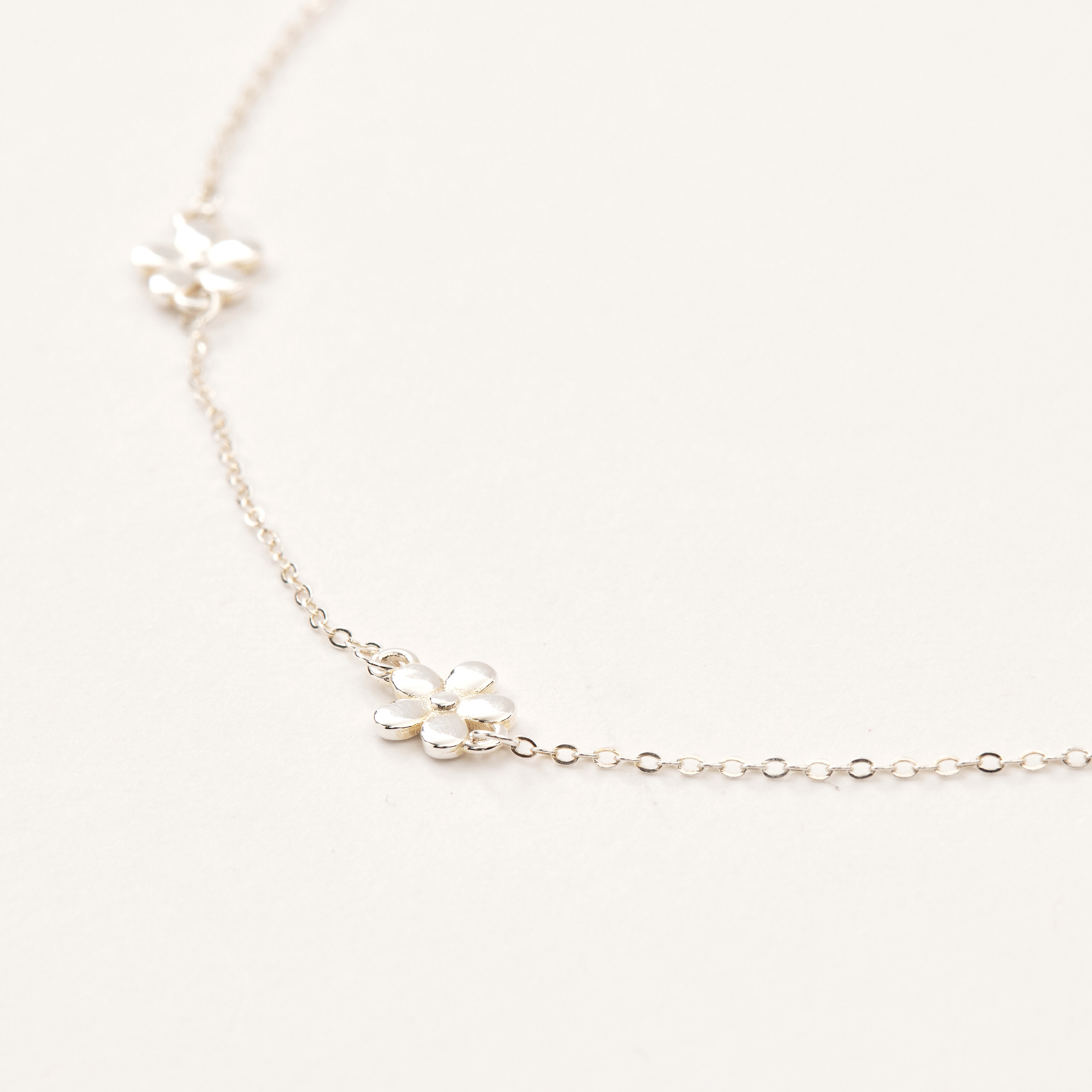 N1056 | 純銀小花項鍊